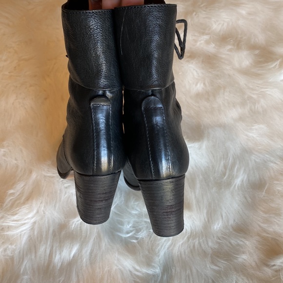 RAG & BONE Deacon Lace Up Black Leather Boot - Picture 7 of 11